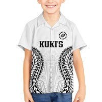 World Rugby Cook Islands Family Matching Tank Maxi Dress and Hawaiian Shirt Kukis Make History - Polynesian Pride