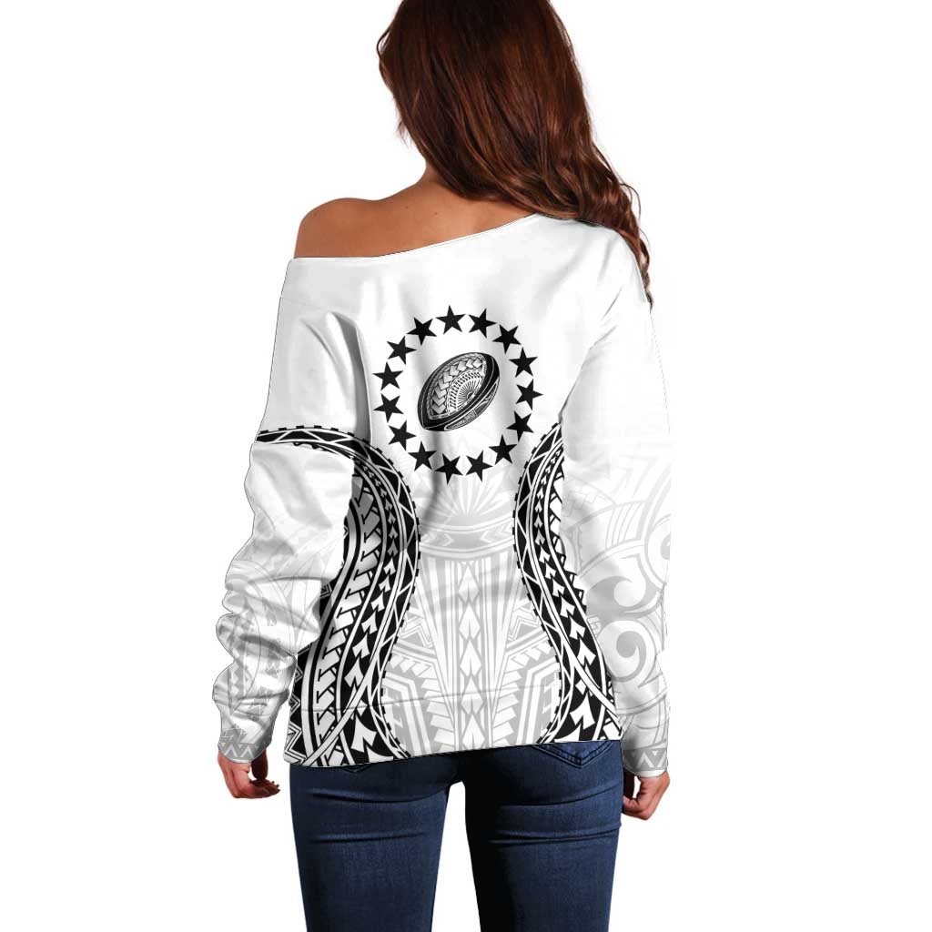 World Rugby Cook Islands Off Shoulder Sweater Kukis Make History - Polynesian Pride