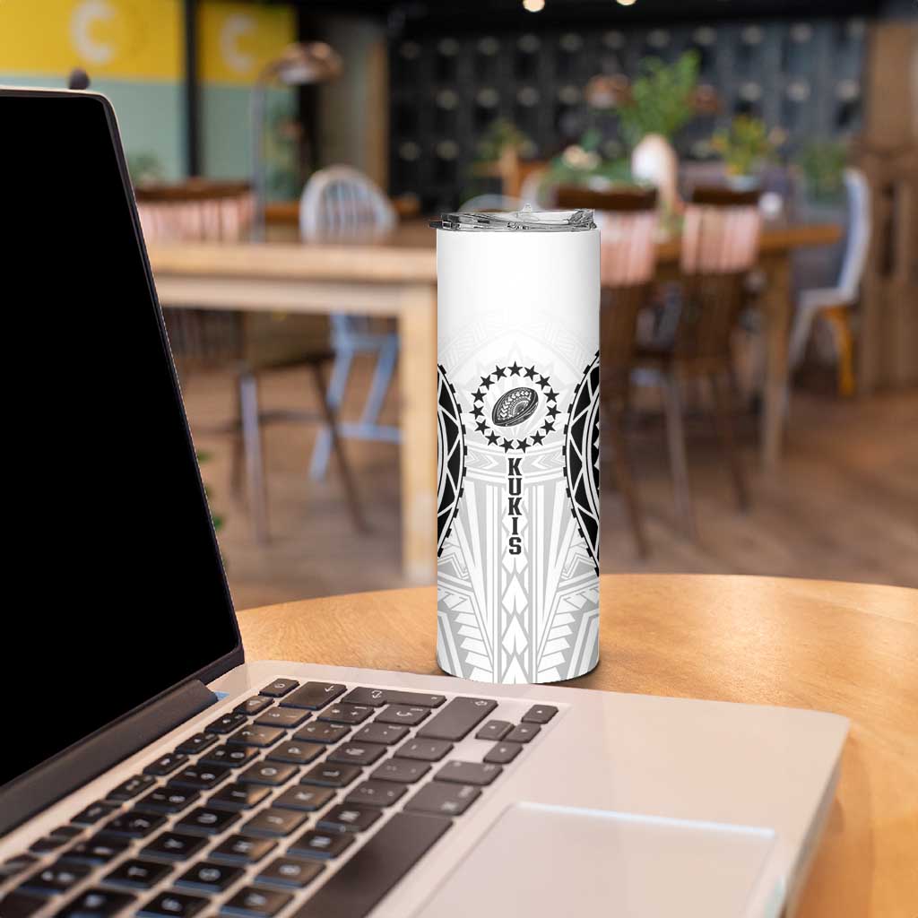 World Rugby Cook Islands Skinny Tumbler Kukis Make History - Polynesian Pride