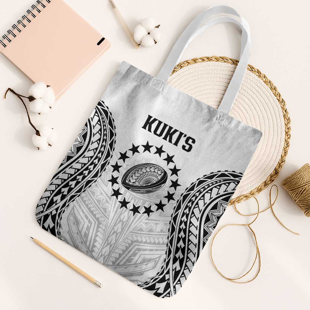 World Rugby Cook Islands Tote Bag Kukis Make History - Polynesian Pride