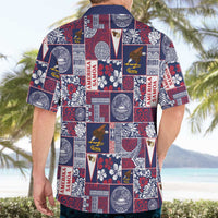 Manuia le Kerisimasi American Samoa Hawaiian Shirt Pacific Patchwork Xmas Vibes - Polynesian Pride