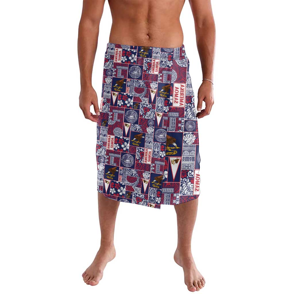 Manuia le Kerisimasi American Samoa Lavalava Pacific Patchwork Xmas Vibes - Polynesian Pride