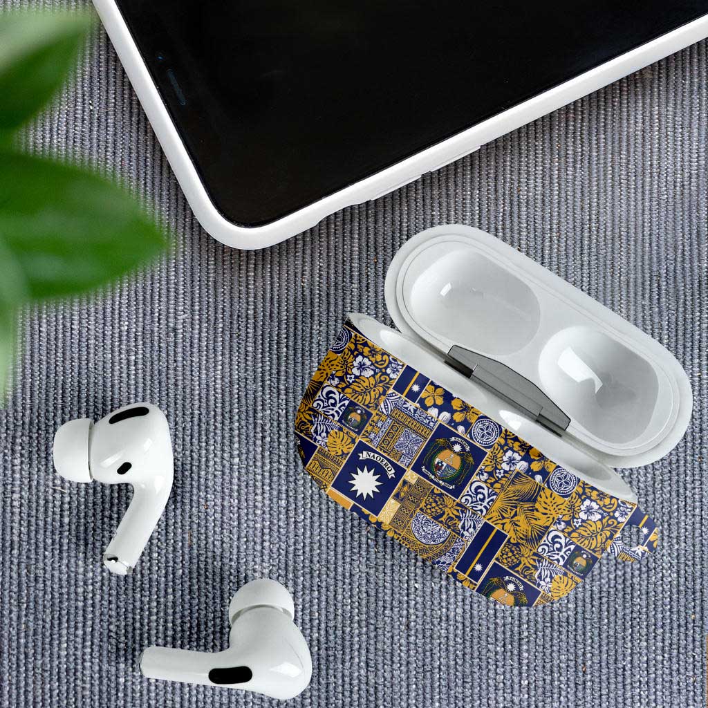 Ekamawir omo Nauru AirPods Case Pacific Patchwork Xmas Vibes - Polynesian Pride