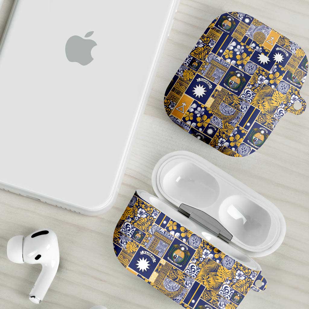 Ekamawir omo Nauru AirPods Case Pacific Patchwork Xmas Vibes - Polynesian Pride