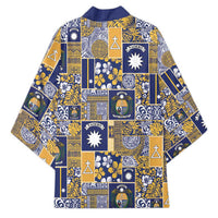 Ekamawir omo Nauru Kimono Pacific Patchwork Xmas Vibes - Polynesian Pride