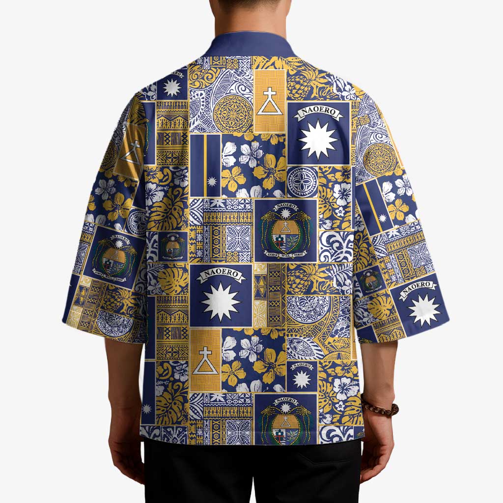 Ekamawir omo Nauru Kimono Pacific Patchwork Xmas Vibes - Polynesian Pride