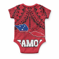 Polynesian Independent State of Samoa Red Baby Onesie LT9 - Polynesian Pride