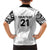 New Zealand Koru Fern Custom Family Matching Short Sleeve Bodycon Dress and Hawaiian Shirt Simple Taniko Motif
