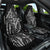 New Zealand Maori Taniko Car Seat Cover Black Kowhaiwhai Puhoro