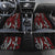 New Zealand Maori Taniko Car Mats Red Kowhaiwhai Puhoro