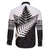 New Zealand Silver Fern Family Matching Long Sleeve Bodycon Dress and Hawaiian Shirt Maori Koru Mixed Taniko Pattern
