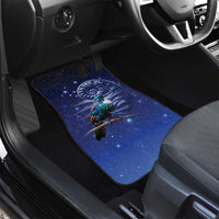 Tui Bird Matariki Galaxy Car Mats Koru Silver Fern Aotearoa