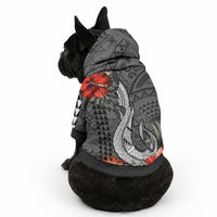 Hawaii Fish Hook Pet Hoodie Polynesian Vintage Vibes LT9 - Polynesian Pride