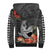 Personalised Hawaii Shark Tattoo Sherpa Hoodie Polynesian Vintage Vibes LT9 - Polynesian Pride