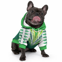 Cook Islands Rugby Custom Pet Hoodie No1 LT9 - Polynesian Pride