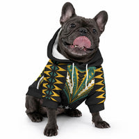 Personalised Polynesian Pride Cook Islands Pet Hoodie Tribal Wave Style LT9 - Polynesian Pride