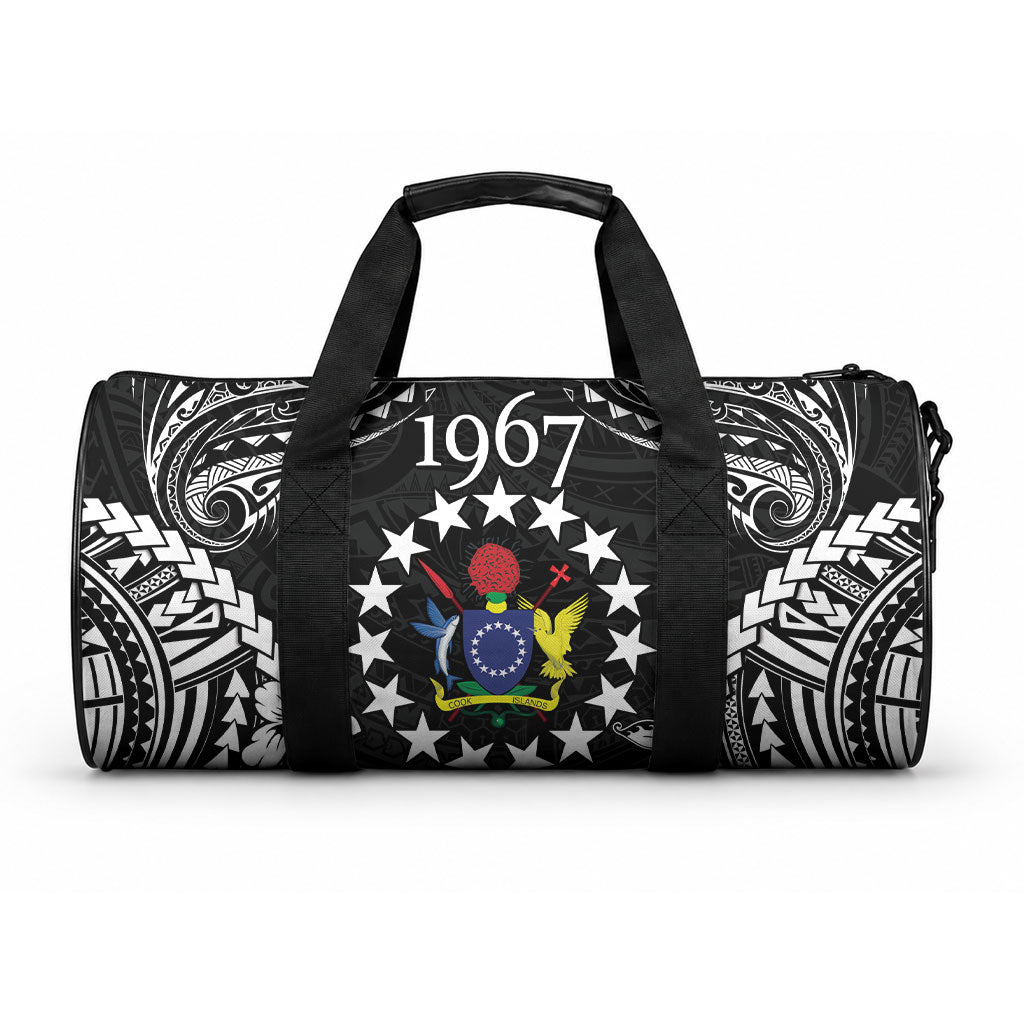 Cook Islands Ra o te Ui Ariki Est 1967 Duffle Bag LT9 One size Black - Polynesian Pride