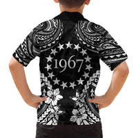 Cook Islands Ra o te Ui Ariki Est 1967 Family Matching Summer Maxi Dress and Hawaiian Shirt LT9 - Polynesian Pride