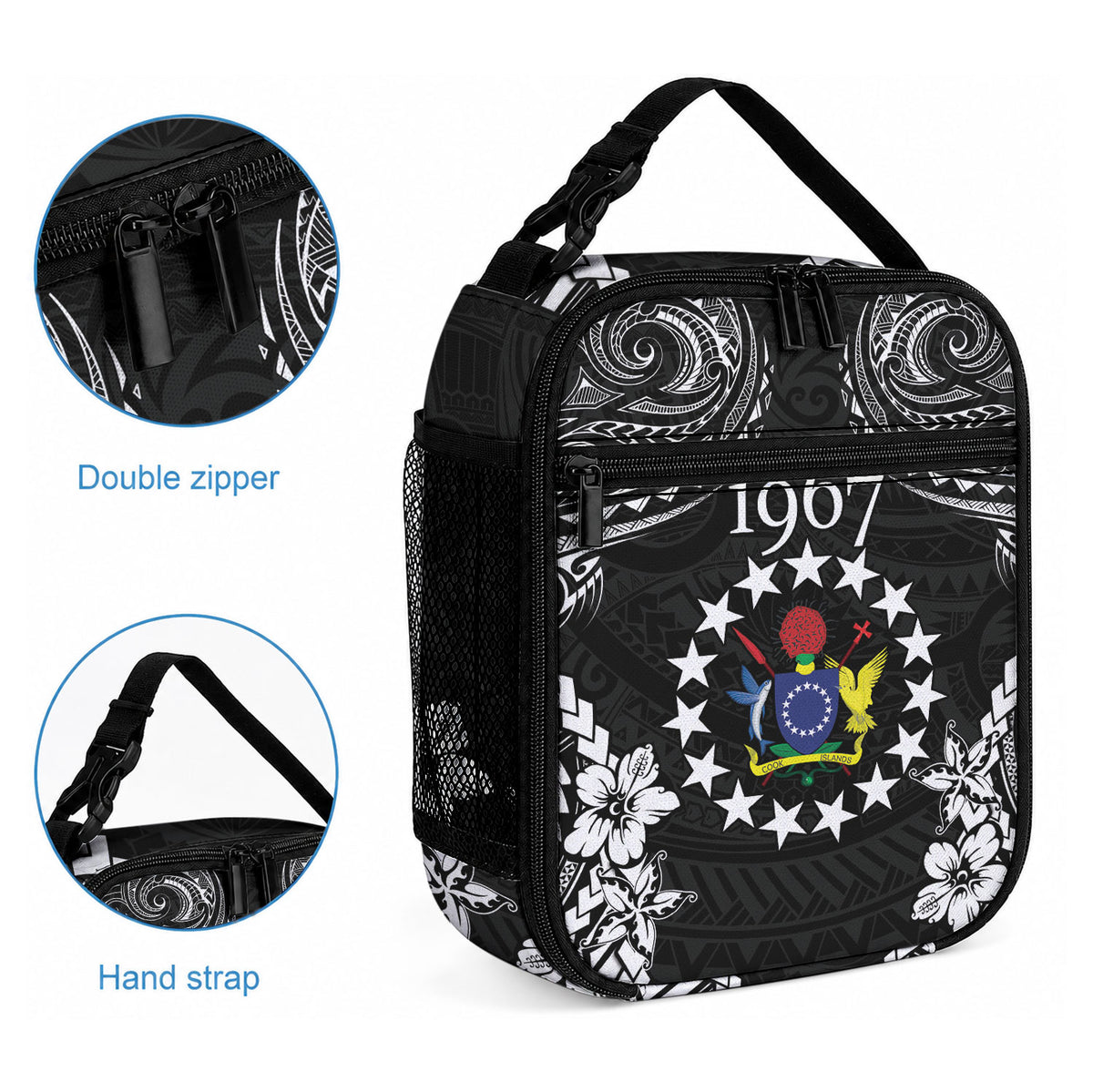 Cook Islands Ra o te Ui Ariki Est 1967 Lunch Bag LT9 - Polynesian Pride