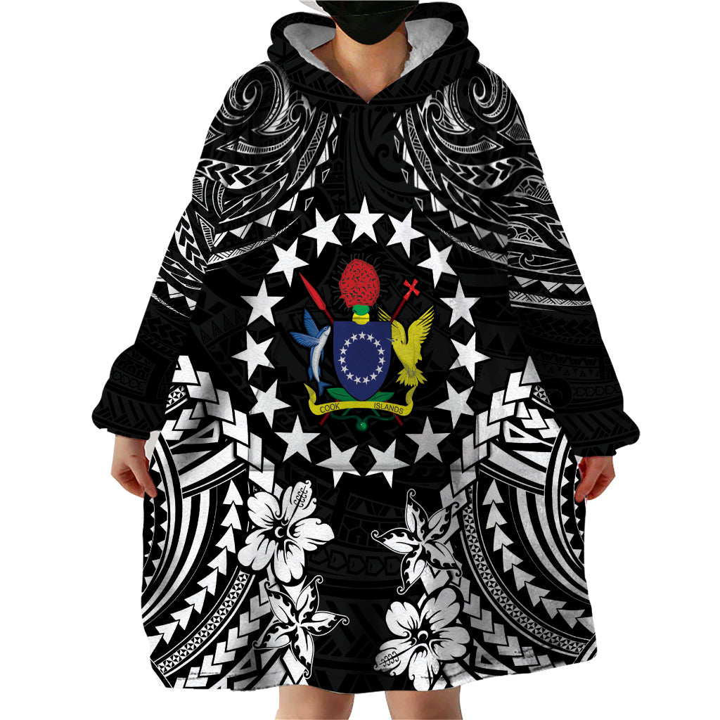 Cook Islands Ra o te Ui Ariki Est 1967 Wearable Blanket Hoodie LT9 - Polynesian Pride