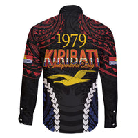 Kiribati 45th Anniversary Independence Day Family Matching Long Sleeve Bodycon Dress and Hawaiian Shirt Since 1979 LT9 - Polynesian Pride