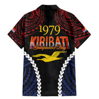 Kiribati 45th Anniversary Independence Day Family Matching Mermaid Dress and Hawaiian Shirt Since 1979 LT9 - Polynesian Pride