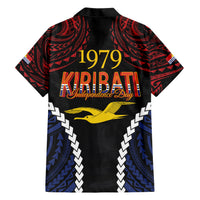 Kiribati 45th Anniversary Independence Day Family Matching Short Sleeve Bodycon Dress and Hawaiian Shirt Since 1979 LT9 - Polynesian Pride