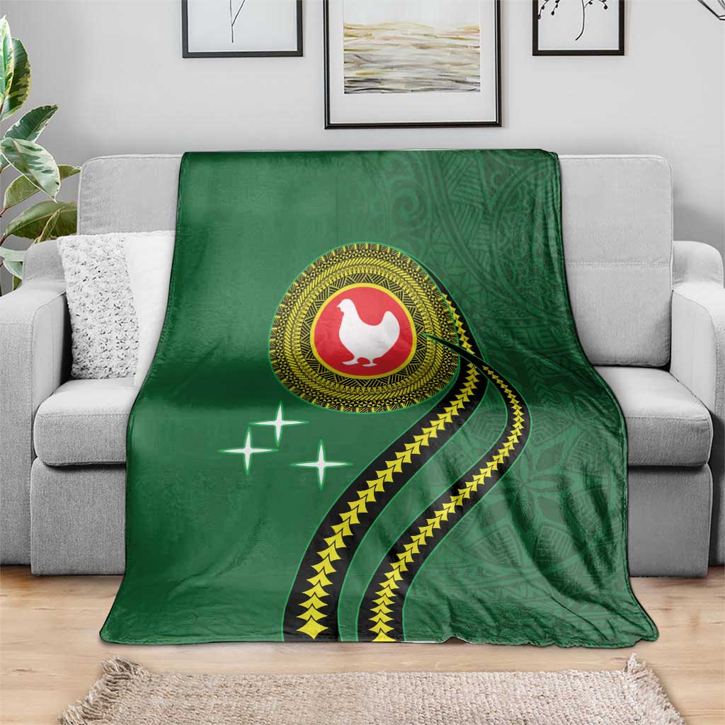 Manua Islands Polynesian Style Blanket
