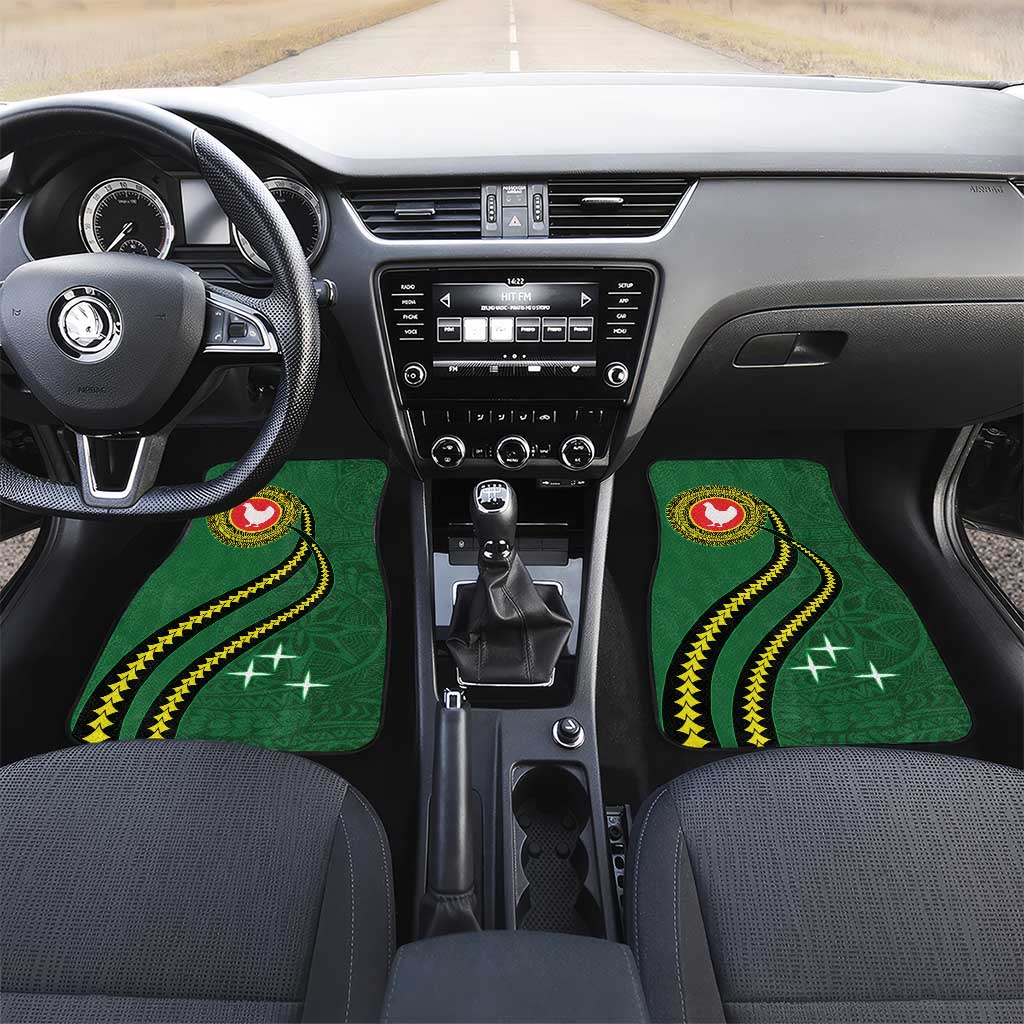 Manua Islands Polynesian Style Car Mats