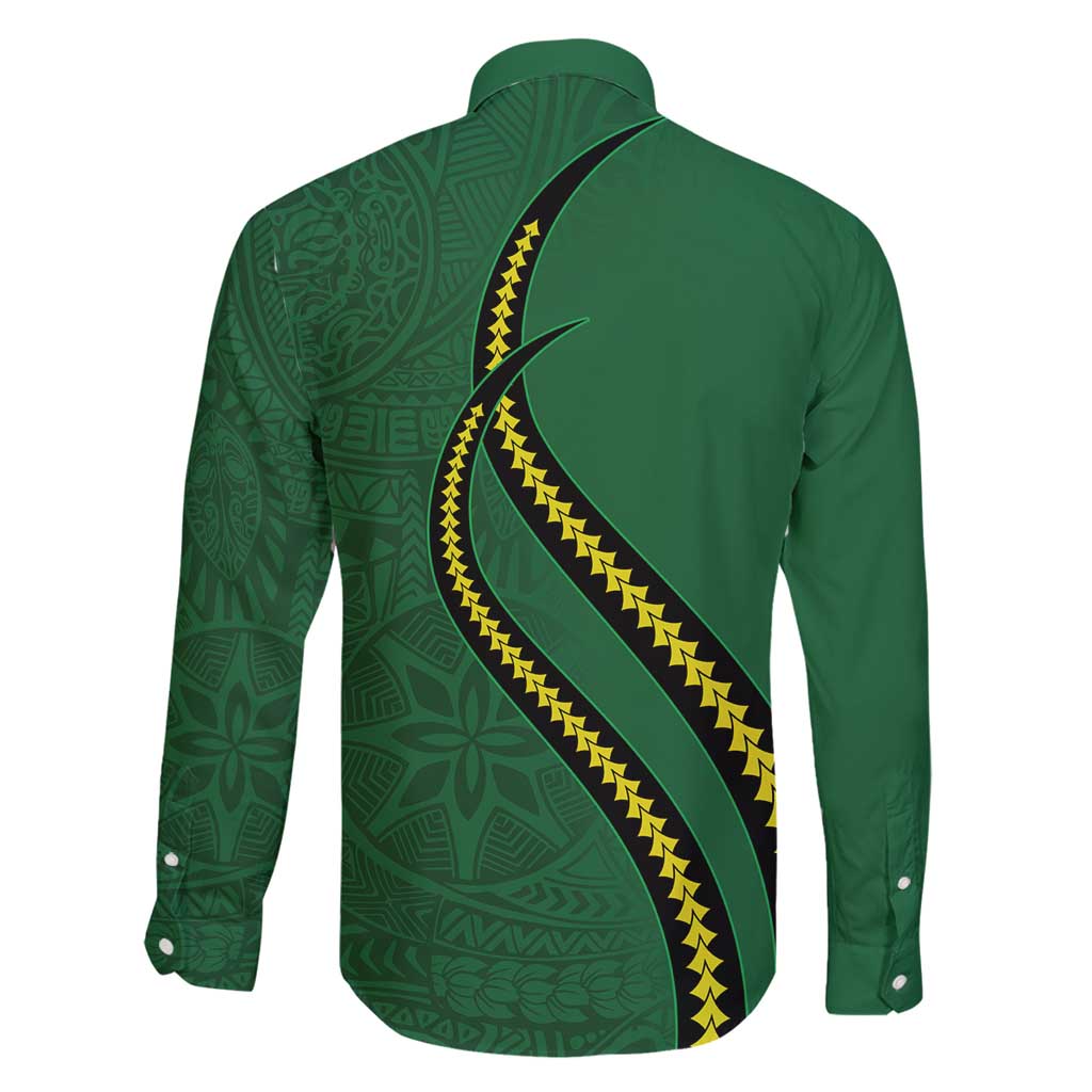 Manua Islands Polynesian Style Family Matching Mermaid Dress and Hawaiian Shirt