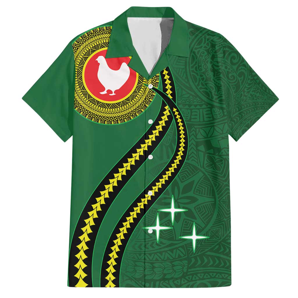 Manua Islands Polynesian Style Hawaiian Shirt