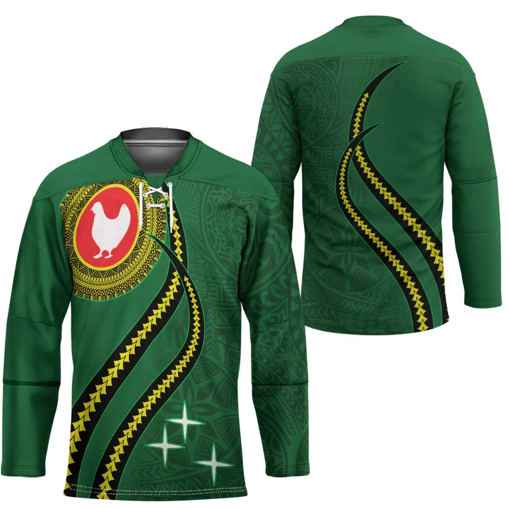 Manua Islands Polynesian Style Hockey Jersey - Polynesian Pride