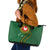 Manua Islands Polynesian Style Leather Tote Bag