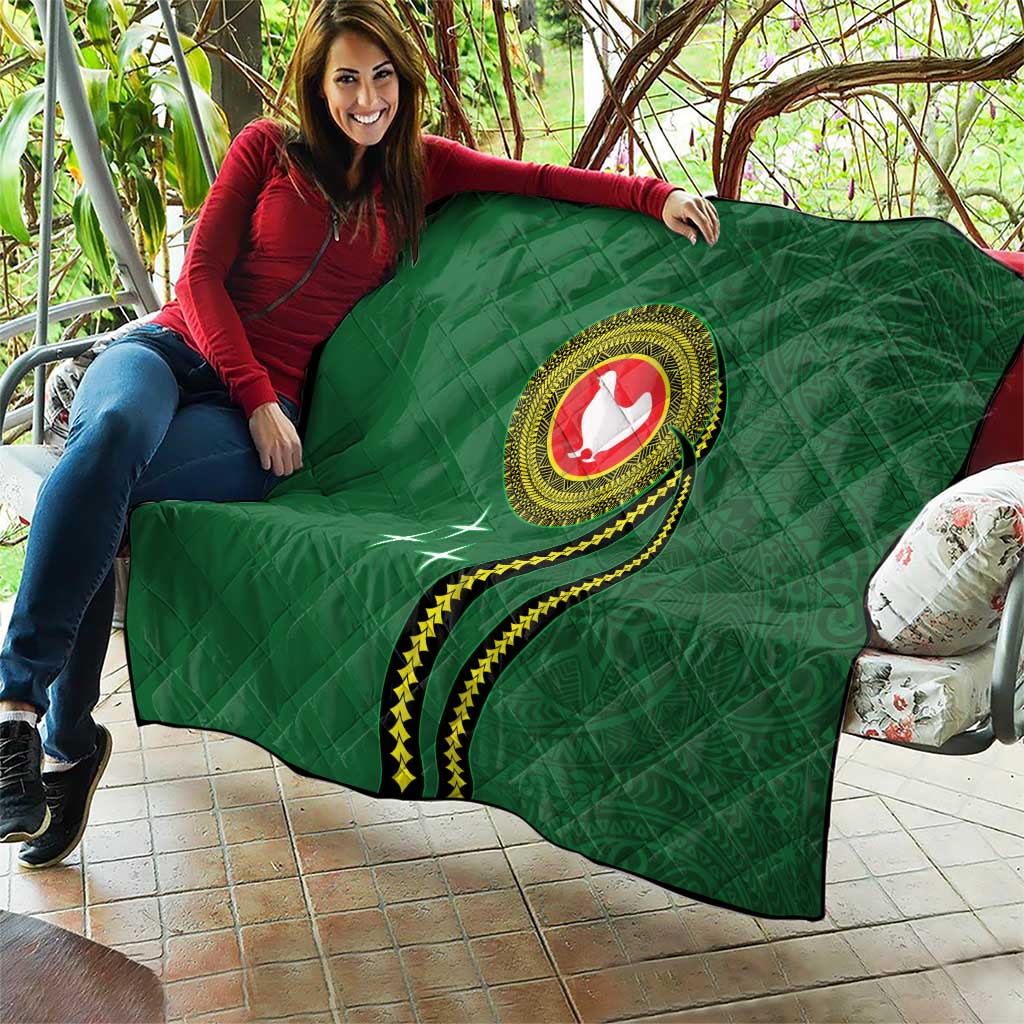 Manua Islands Polynesian Style Quilt