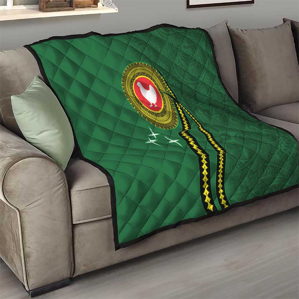 Manua Islands Polynesian Style Quilt