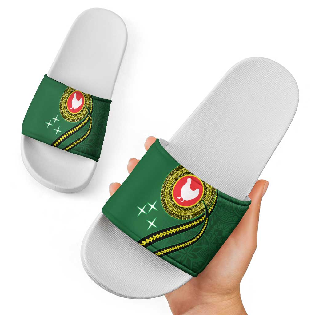 Manua Islands Polynesian Style Slide Sandals - Polynesian Pride