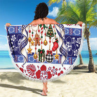 Samoa Tribal Christmas Bow Beach Blanket Ia Manuia lava le Kerisimasi LT9 - Polynesian Pride