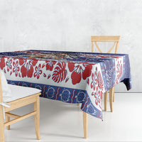 Samoa Tribal Christmas Bow Tablecloth Ia Manuia lava le Kerisimasi LT9 - Polynesian Pride