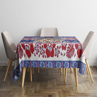 Samoa Tribal Christmas Bow Tablecloth Ia Manuia lava le Kerisimasi LT9 - Polynesian Pride