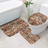 Fiji Masi Christmas Bow Bathroom Set Fijian Tribal inspired Christmas LT9 - Polynesian Pride