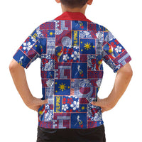 Filipino Maligayang Pasko Hawaiian Shirt Pacific Patchwork Xmas Vibes - Polynesian Pride