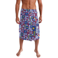 Filipino Maligayang Pasko Lavalava Pacific Patchwork Xmas Vibes - Polynesian Pride