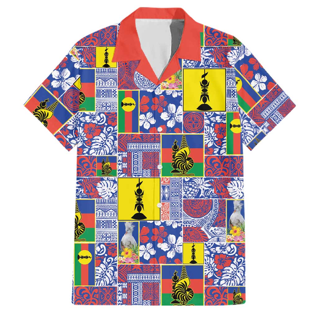 New Caledonia Joyeux Noel Family Matching Summer Maxi Dress and Hawaiian Shirt Pacific Patchwork Xmas Vibes - Polynesian Pride