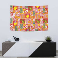 Niue Monuina e Kilisimasi Tapestry Pacific Patchwork Xmas Vibes - Polynesian Pride