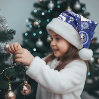 Northern Mariana Islands Magof Nochebuena Christmas Santa Hat Pacific Patchwork Xmas Vibes LT9 - Polynesian Pride