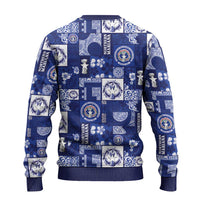 Northern Mariana Islands Magof Nochebuena Ugly Christmas Sweater Pacific Patchwork Xmas Vibes LT9 - Polynesian Pride