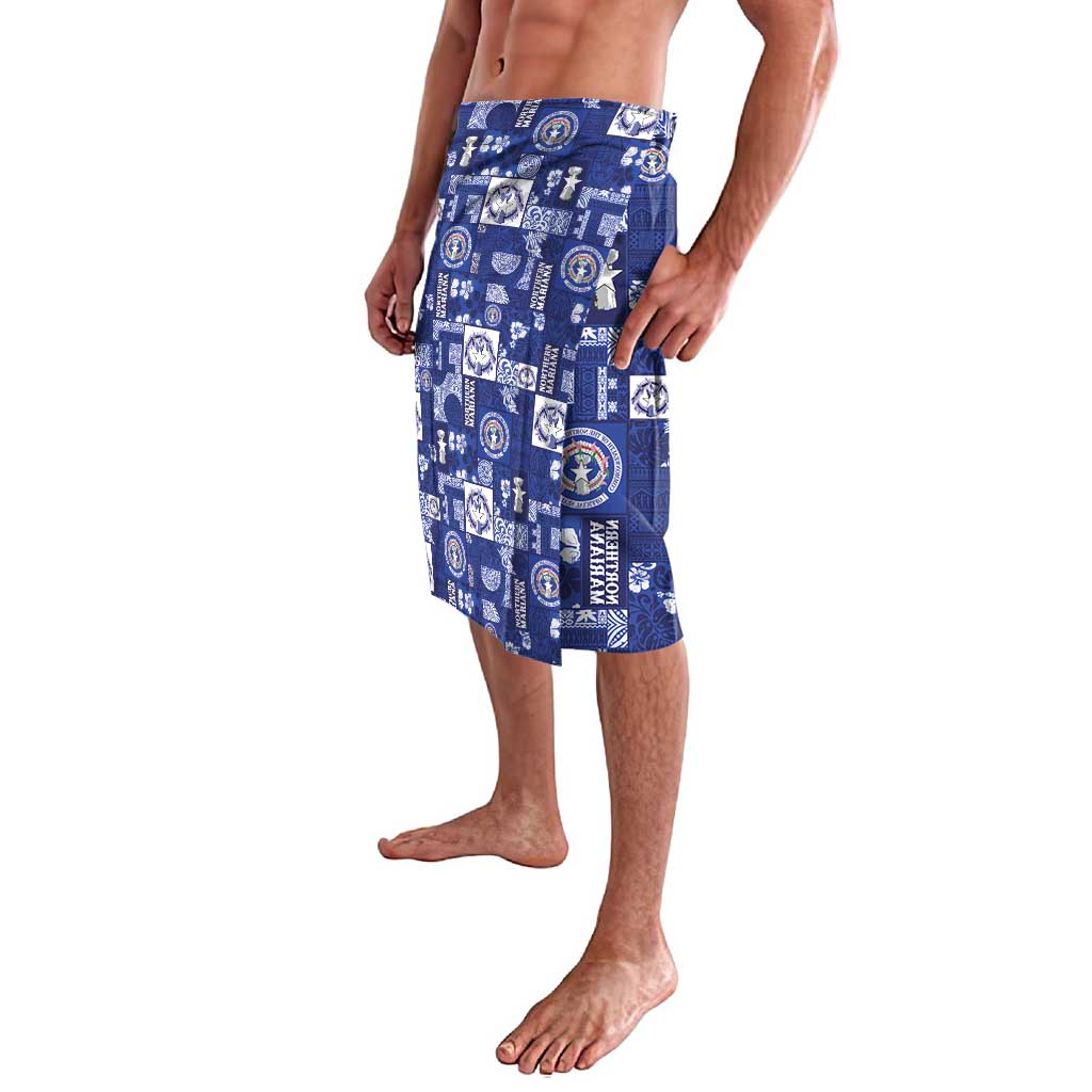 Northern Mariana Islands Magof Nochebuena Lavalava Pacific Patchwork Xmas Vibes LT9 - Polynesian Pride