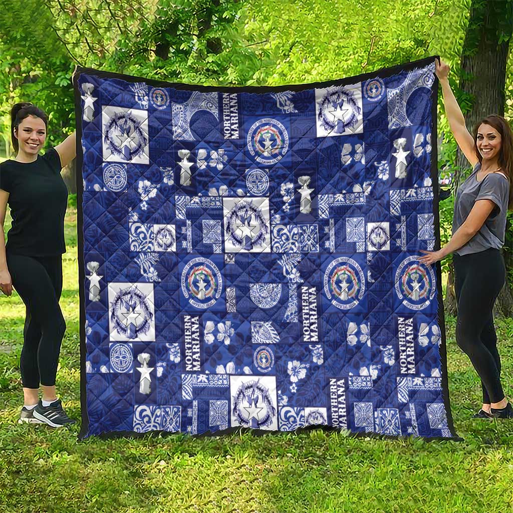 Northern Mariana Islands Magof Nochebuena Quilt Pacific Patchwork Xmas Vibes LT9 - Polynesian Pride