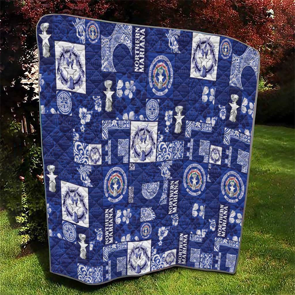 Northern Mariana Islands Magof Nochebuena Quilt Pacific Patchwork Xmas Vibes LT9 - Polynesian Pride