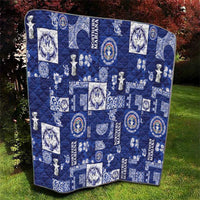 Northern Mariana Islands Magof Nochebuena Quilt Pacific Patchwork Xmas Vibes LT9 - Polynesian Pride
